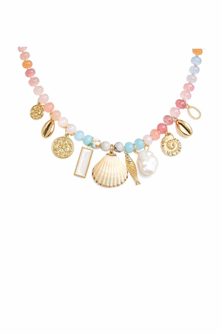 Seashell Charm Necklace