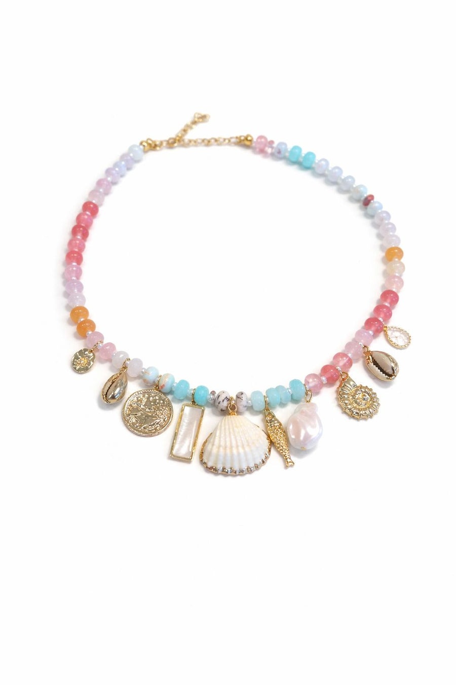 Seashell Charm Necklace