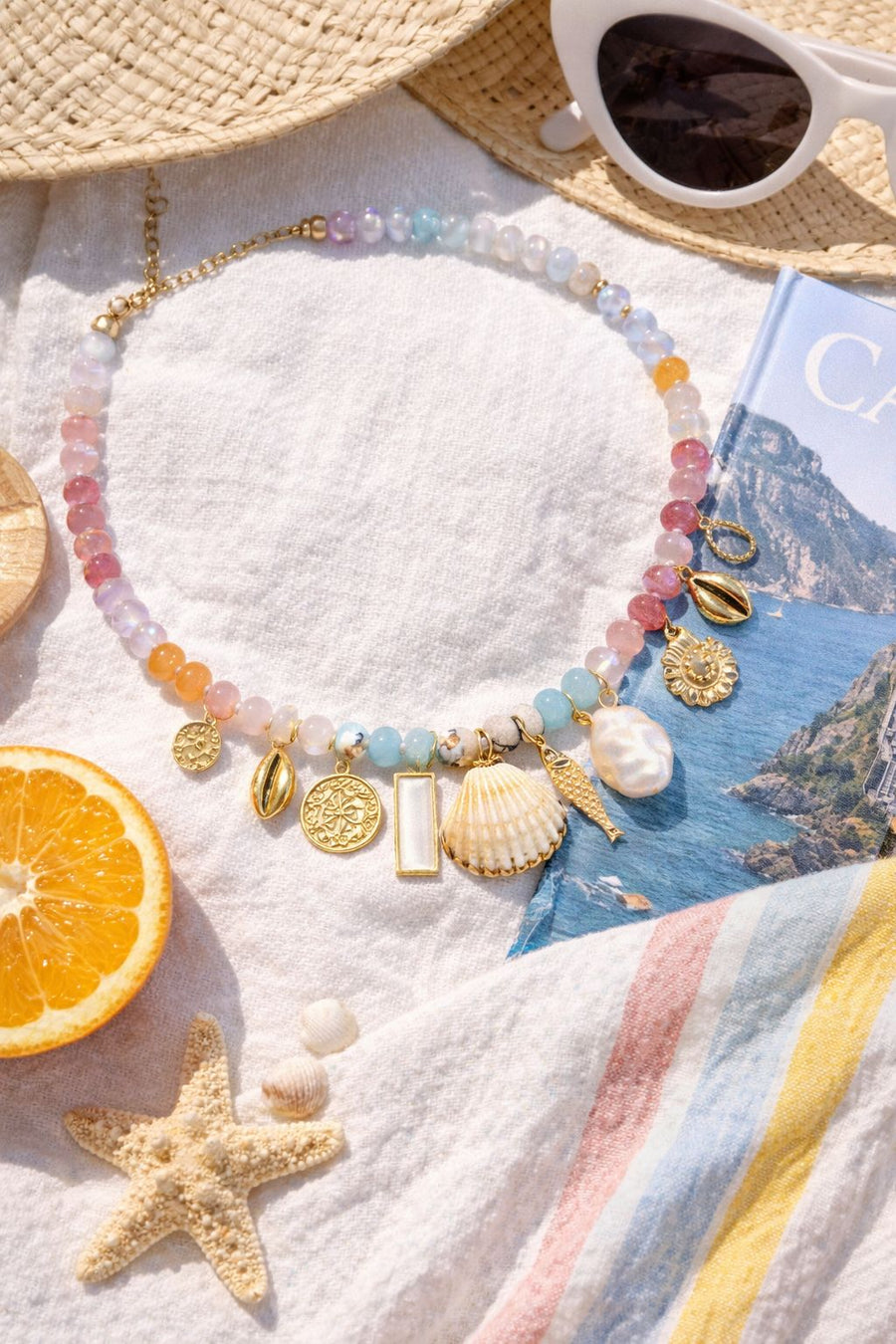 Seashell Charm Necklace