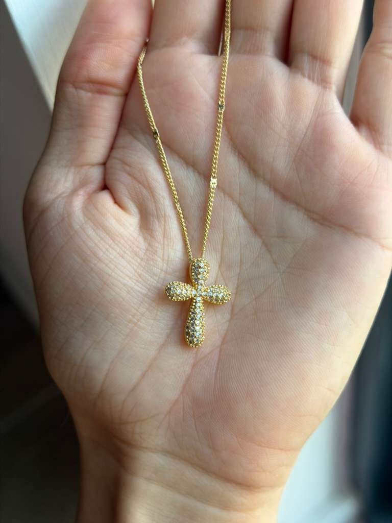 Aurora Cross Necklace