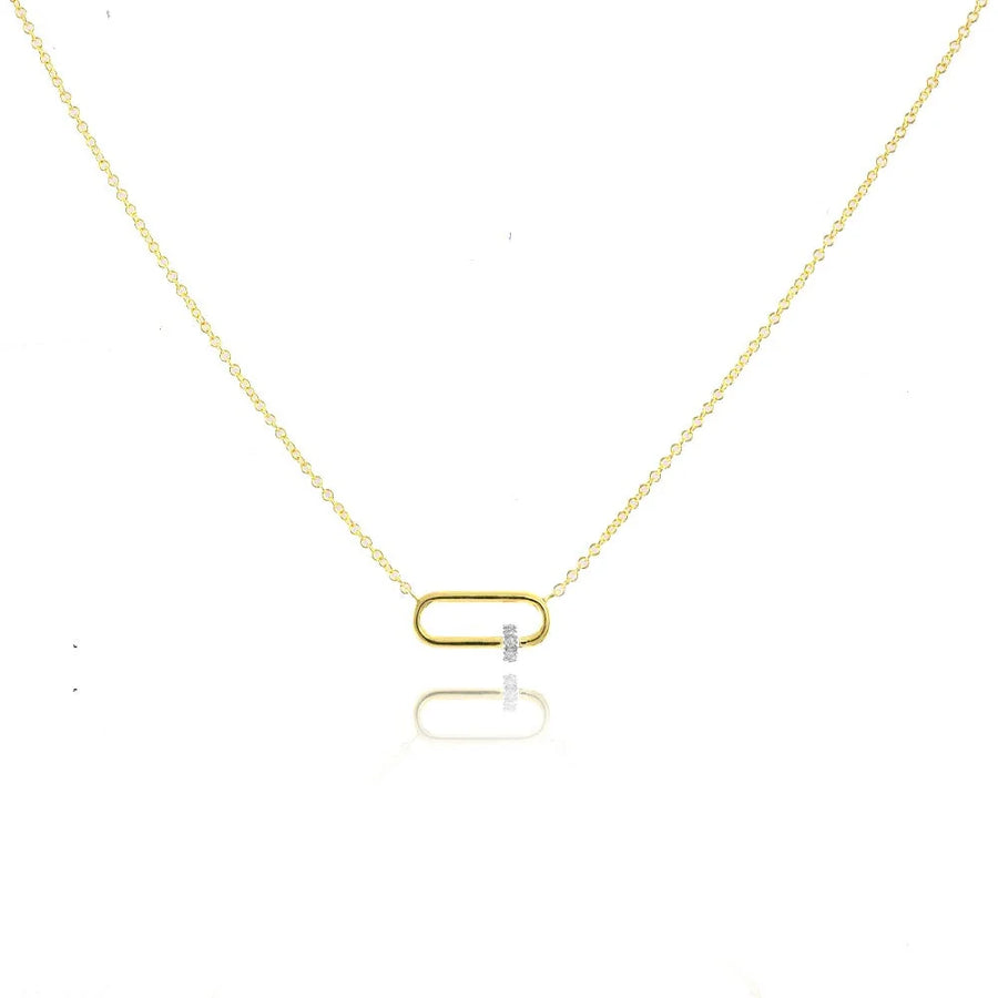 Dainty Lock Necklace
