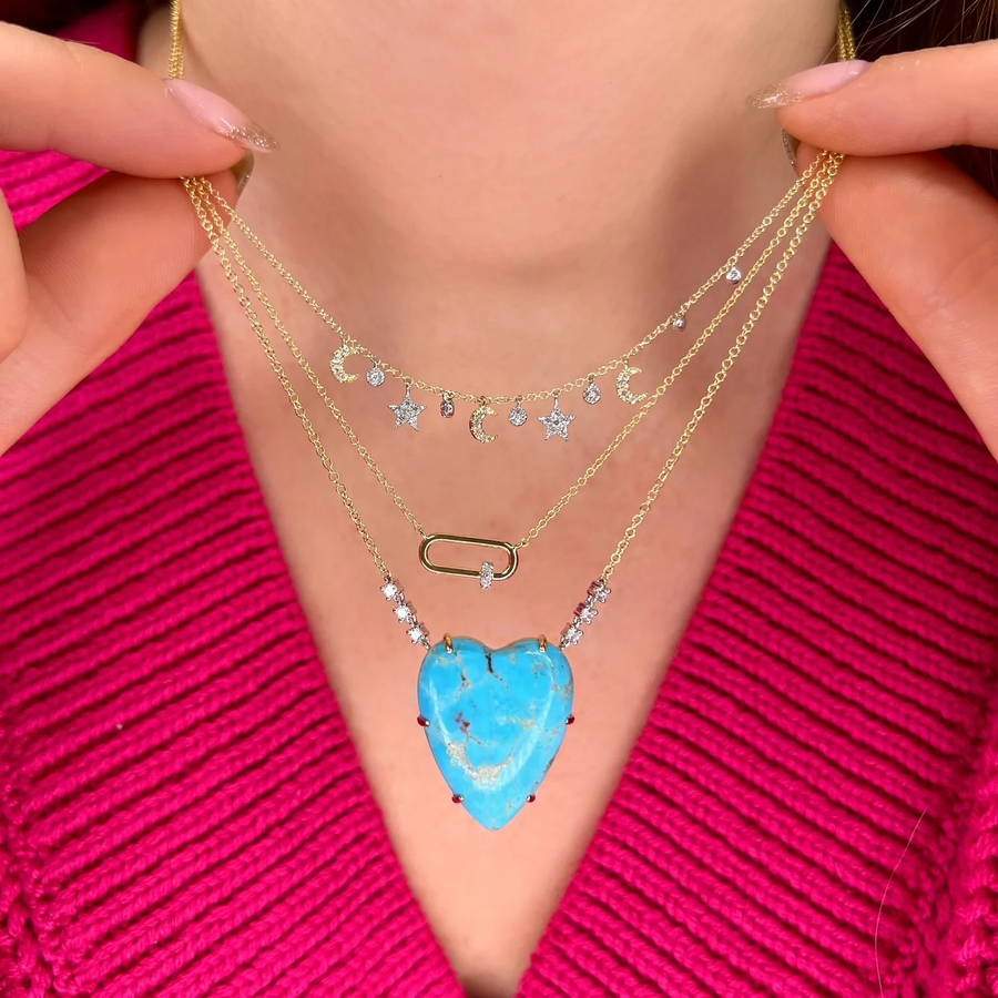 Dainty Lock Necklace