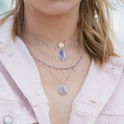 Meira T Drilled Diamond Necklace lifestyle