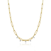 Chunky Chain Diamond Necklace