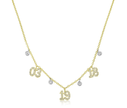 Custom Date Necklace lifestyle
