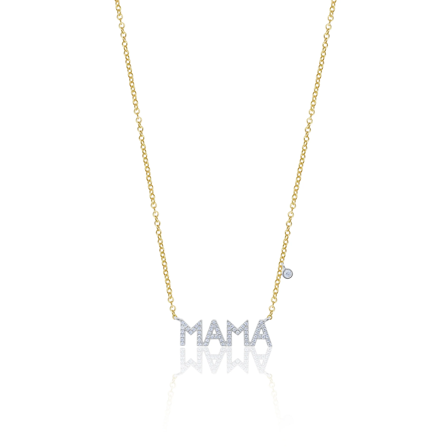 Mama Diamond Necklace