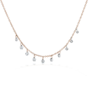 Meira T Drilled Diamond Necklace