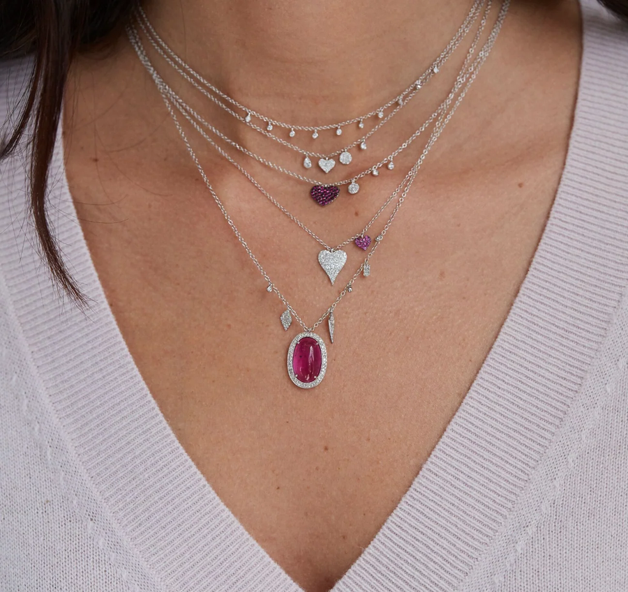 Double Heart Necklace
