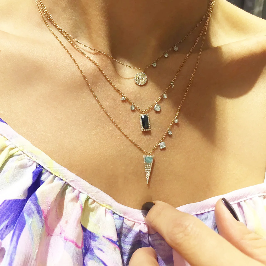 Yellow Meira T Signature Disc Necklace
